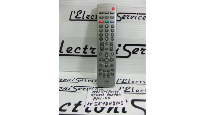 Westinghouse RMT-05 remote control